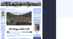 Desktop Screenshot of elpoyodelcid.net